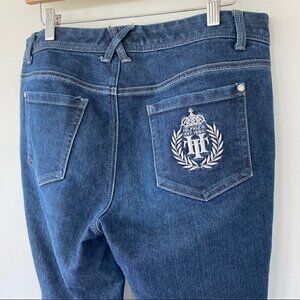 Tommy Hilfiger jeans, Spirit mid-rise skinny, with a  dark wash